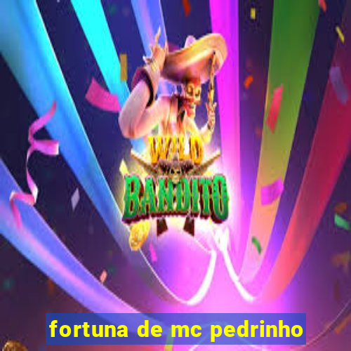 fortuna de mc pedrinho